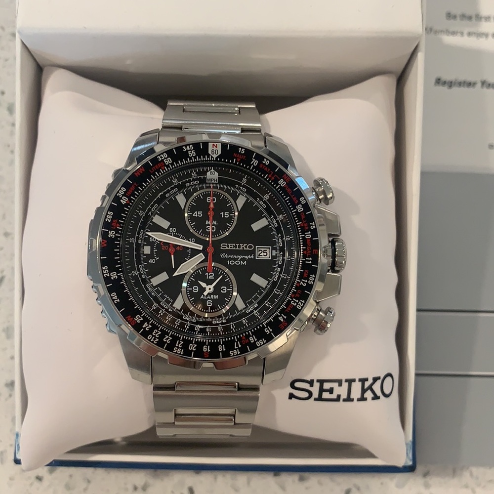 Seiko Men’s Pilot Watch